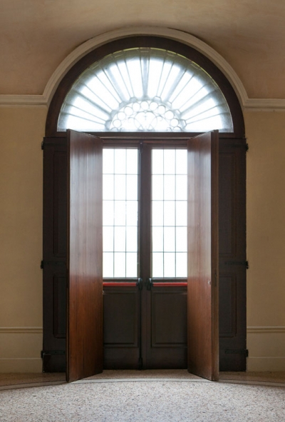 porta esterna in legno